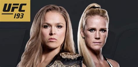 Holly Holm Deposes Ronda Rousey, Wins Women’s .